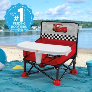 Scaun portabil pentru copii Disney Pixar Cars Pop N Sit, 3 moduri de utilizare, culori vibrante - Img 3