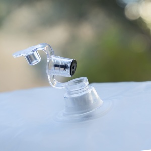 Scaun Umplut InnovaGoods Pulight, LED Multicolor, Waterproof, Alb - Img 3