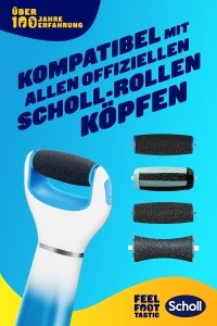 Scholl Expert Care Aparat Electric pentru Indepartarea Calusurilor cu Role cu Minerale Marine - Img 6