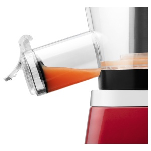 SENCOR SSJ 4042RD Storcator cu rotatie lenta pentru suc de fructe/legume (400 wati, storcator lent, presa cu surub, recipient pentru suc cu o capacitate de 0,8 L) rosu - Img 6