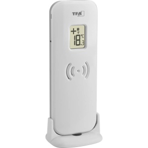 Sender temperatura TFA Dostmann 30.3250.02, digital, alb