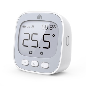 Senzor de temperatura si umiditate TP-Link Kasa KE110, monitorizare in timp real, display E-Ink