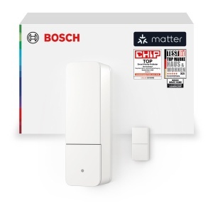 Senzor de UsaFereastra Bosch Smart Home II, Zigbee 3.0, Design Discret