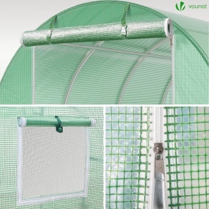 Sera VOUNOT 3x3x2m cu Cadru din Otel, 9m, 6 Feronerie - Img 6