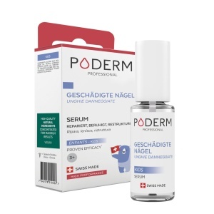 Serum pentru ingrijirea unghiilor pentru copii PODERM - 100 natural, fabricat in Elvetia