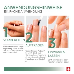 Serum pentru unghii PODERM - 8 ml, tratament regenerant, fara culoare - Img 5