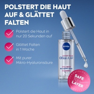 Serum Replumpant cu Acid Hialuronic NIVEA Cellular Expert Filler 30ml - Img 2