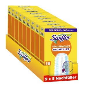 Servetele de curatare Swiffer, 45 bucati, pentru praf si par de animale