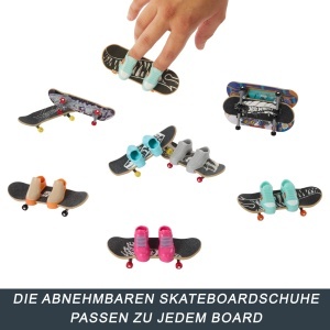 Set 10 Finger Skateboard-uri Hot Wheels cu 5 Perechi Incaltaminte Detasabile - Img 5
