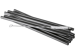 Set 10 Paie din Otel Inoxidabil APS, 8 mm, 21,5 cm, Gunmetal