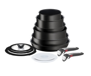 Set 13 Piese Tefal Ingenio Unlimited, Antiaderent, Inductie, Design Stivuitor