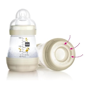 Set 2 Biberon MAM Easy Start 260 ml, Anti-Colici, Culoare Hellblau - Img 3