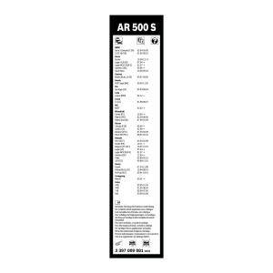 Set 2 Bucati Stergatoare BOSCH AeroTwin AR500S pentru Diverse Autoturisme - Img 3