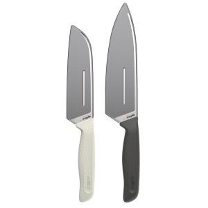 Set 2 Cutite Zyliss Classic - Cutit Chef si Santoku, Inox, Ergonomic - Img 2
