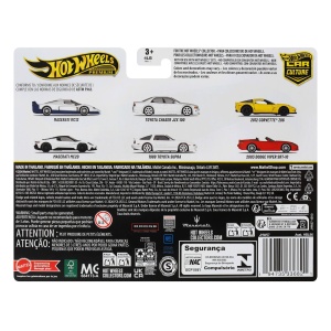 Set 2 Masini Die-Cast Hot Wheels Premium Toyota Chaser JZX100 si Supra 164 - Img 2