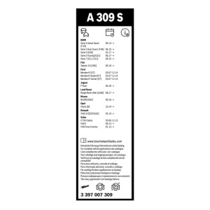Set 2 Wischere Bosch Aerotwin A309S, 650475mm, Performanta Ridicata - Img 3