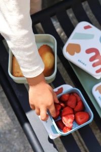 Set 3 Snackboxe Beaba, 230ml350ml500ml, Usor de Deschis, Compacte - Img 6