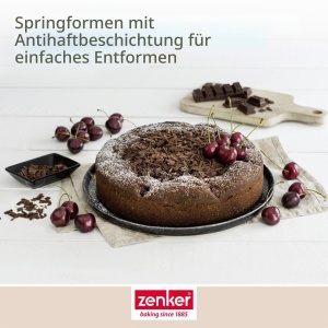 Set 3 Tavi Rotunde Zenker 20cm, 24cm, 28cm cu Antiaderent - Img 4