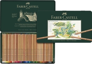 Set 36 Creioane Pastel Faber-Castell Pitt Pastell in Metalletui, Rezistenta la Lumina