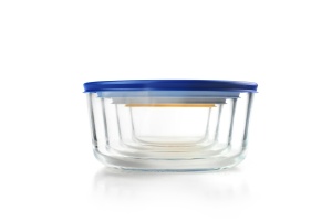 Set 4 Capace Eco IBILI din Borosilikat cu Capac din Plastic, Diverse Dimensiuni - Img 2