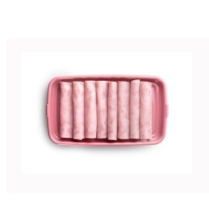Set 4 Capace pentru Mezeluri IBILI, 24,8 x 14,4 x 3,3 cm, Plastic BPA-Free, Culori Diverse - Img 4