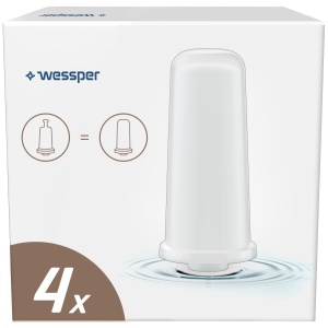 Set 4 filtre de apa Wessper compatibile Sage Barista Touch SES880 SES875 - Filtrare eficienta pentru cafea perfecta