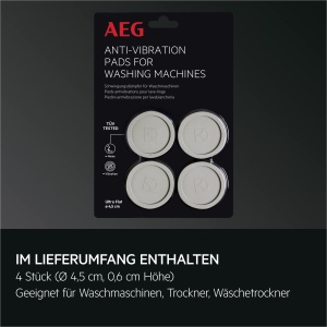 Set 4 piese AEG COCDAMPER Antivibratii pentru Masini de Spalat O 45 cm - Img 4
