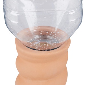 Set 4 Tonkegeli pentru Udat Plante, Relaxdays, 1.5 L, Ceramica, Terrakotta - Img 6