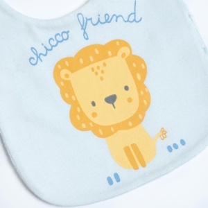 Set 5 Bavete Chicco pentru Baieti, Material Bumbac si Frottee - Img 6