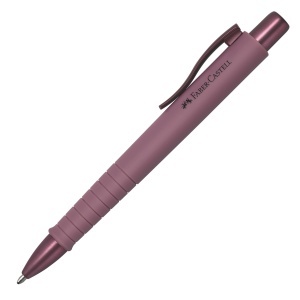 Set 5 Pixuri Faber-Castell Poly Ball Urban Bordeaux, Tinta Albastra, Ergonomice - Img 2