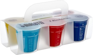 Set 6 Cani Espressotasse Bialetti, Portelan Multicolor, 0.09L - Img 2