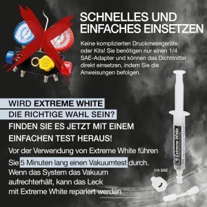 Set 6 Cartuse Etansare Kaltemittelleck pentru Frigidere ERRECOM Extreme White 12ml - Img 5