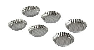 Set 6 Mini Forme de Copt Zenker 62237 Silver Zinn Diametru 95 cm
