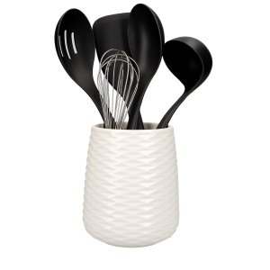 Set 6 Utensile de Bucatarie KitchenAid, Antiaderente, Spalare Automata