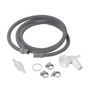 Set Ablaufschlauch Xavax pentru Kondenstrockner, 1.5m, in culoare gri