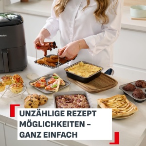 Set Accesorii Friteuza cu Aer Cald Tefal DailEasy J701S644, 6 Piese, Antiaderent - Img 3