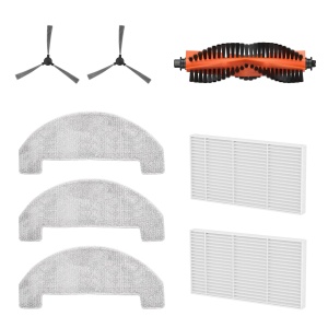Set Accesorii Mova E20 - 3 Mopuri Rotative, 1 Perie Principala, 2 Perii Laterale