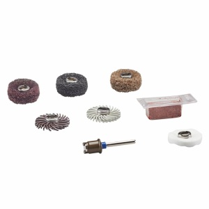 Set accesorii pentru slefuire si polishare Dremel EZ726-01, 8 piese, sistem EZ Lock - Img 2