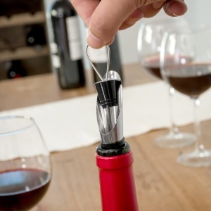 Set accesorii pentru vin InnovaGoods 5 piese design elegant negru - Img 7