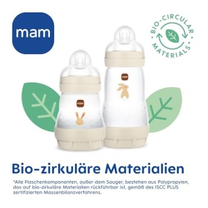Set Biberoane Anti-Colici MAM Easy Start, 4 Flacoane Suzeta, Beige - Img 14