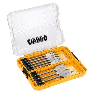 Set burghie lemn DeWalt DT70750 8 piese 12-32 mm cutie rezistenta - Img 2