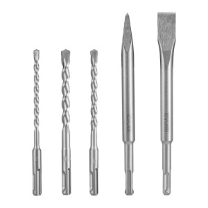 Set burghie si dalti Ryobi RAKSP05 SDS 5 piese pentru beton si zidarie