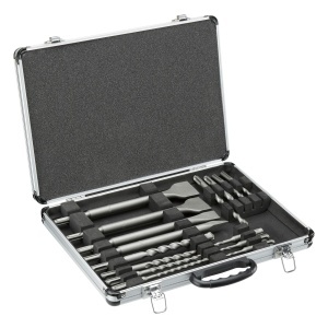 Set burghie si dalturi Dewalt 15 piese, performanta ridicata, inclusiv cutie metalica - Img 2