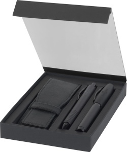 Set cadou Faber-Castell Essentio, 3 piese, negru, aluminiu - Img 8