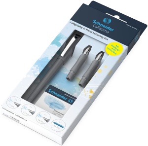 Set Caligrafie Schneider Callissima, 3 Stiluri de Penita, Culoare Kiesel - Img 3