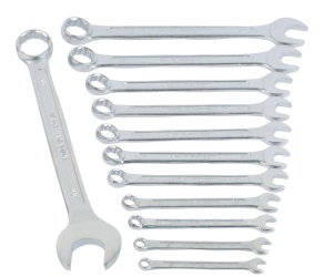 Set chei combinate Bruder Mannesmann M 130-12 6-22 mm otel crom-vanadiu 12 piese