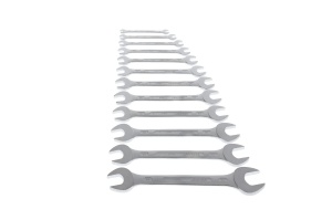 Set chei fixe GEDORE 12 piese, 6-32 mm, din otel vanadiu, cromate mate - Img 2