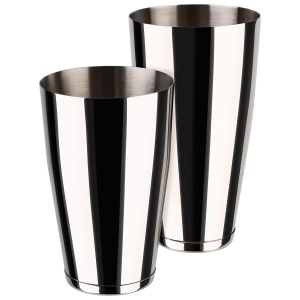 Set Cocktail Shaker APS 93203, 2 piese, inox mat, 0.5L 0.7L - Img 2