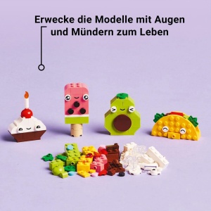 Set Constructie LEGO Classic Kreativ Snack Bauspa 11039, 150 piese, pentru copii 4 - Img 6