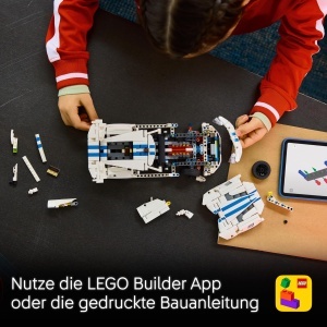 Set Constructie LEGO Technic Dodge Viper GTS-R - 805 Piese, cu Motor V10, 30 cm - Img 6